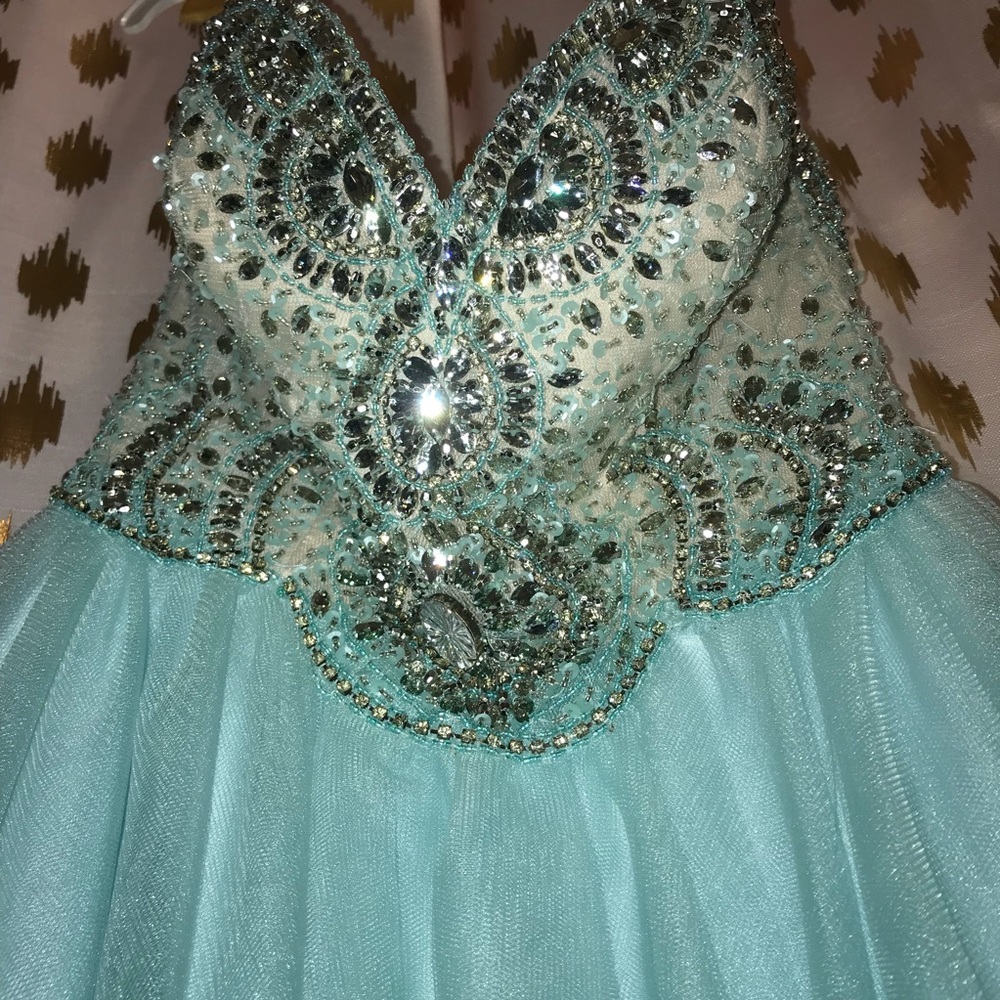 Stunning blue dress
